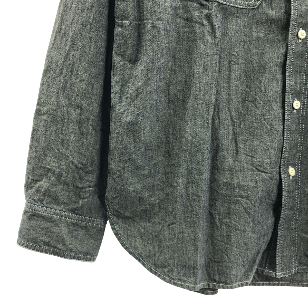 visvim / ビズビム HEMI WORK SHIRT / コットン シルク ヘミー ワークシャツ