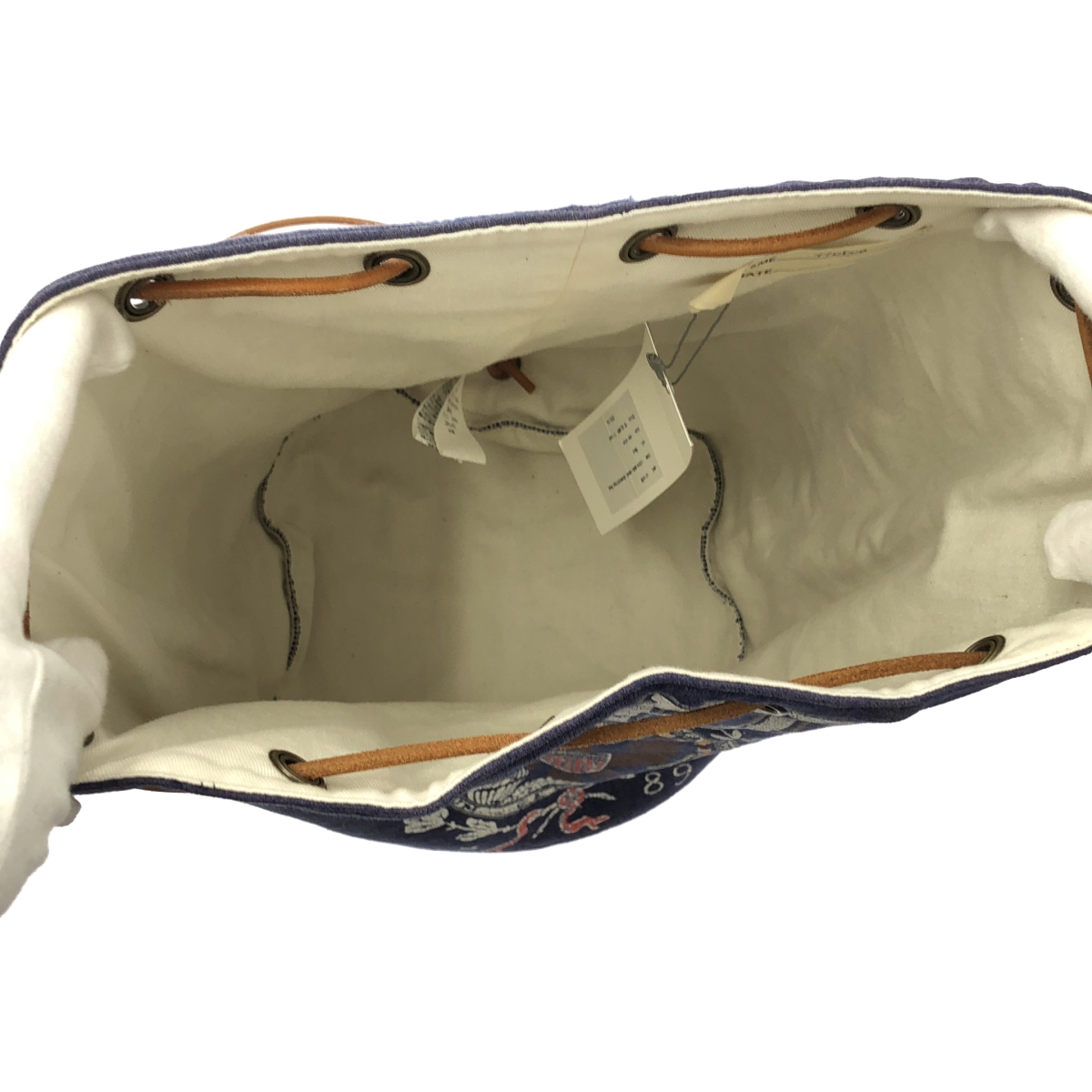 77 circa / ナナナナサーカ リメイク スウェット 巾着バッグ