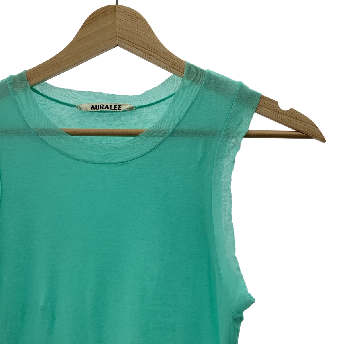 AURALEE / オーラリー SUPER HIGH GAUGE SHEER RIB TANK TOP /  シアー リブ タンクトップ カットソー