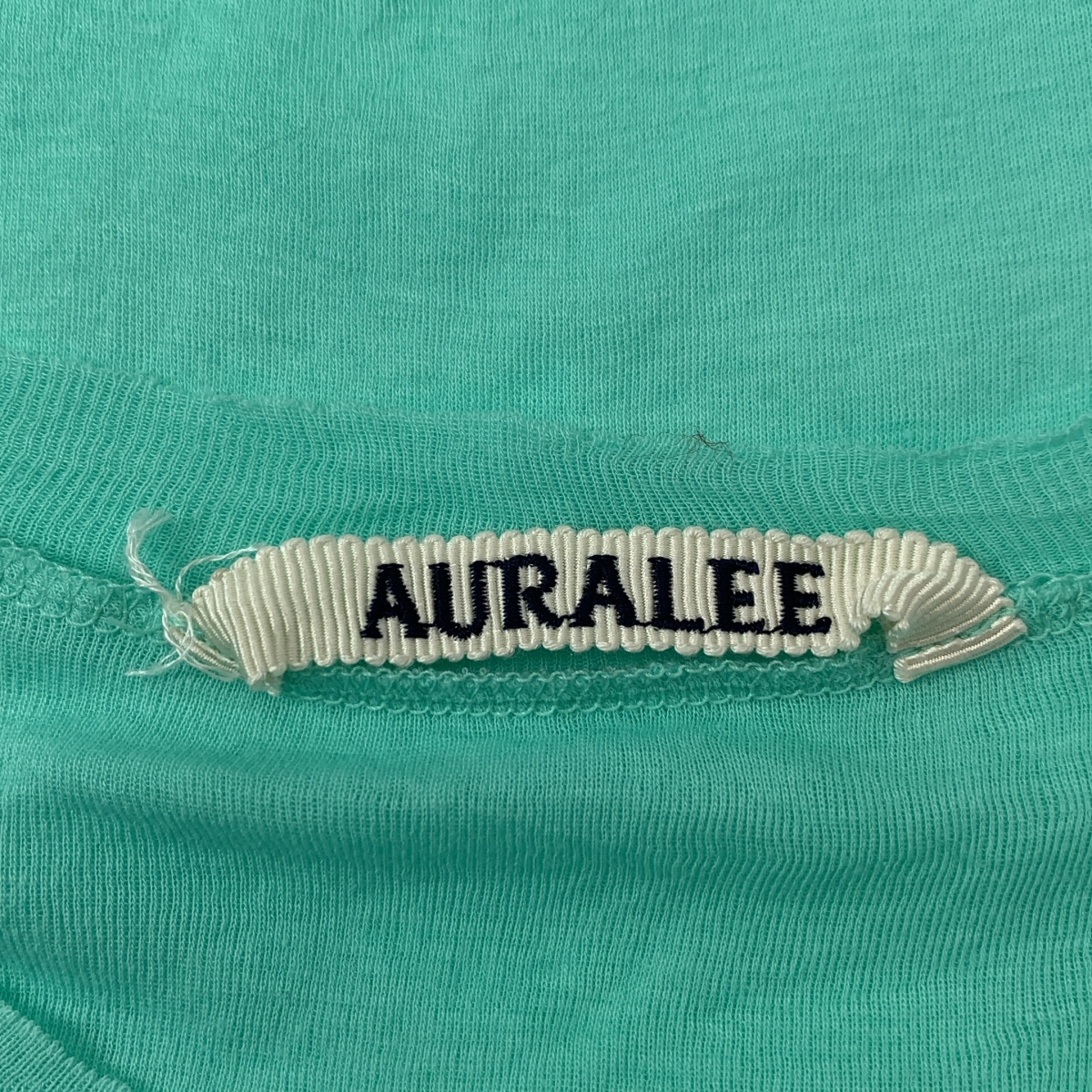 AURALEE / オーラリー SUPER HIGH GAUGE SHEER RIB TANK TOP /  シアー リブ タンクトップ カットソー