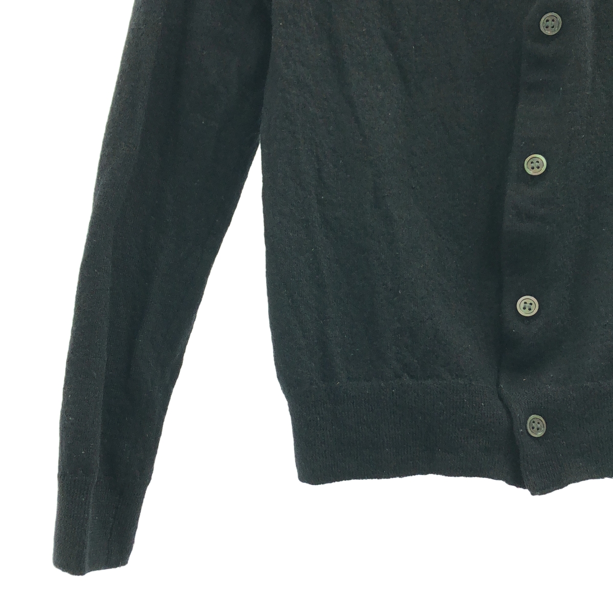 COMME des GARCONS COMME des GARCONS / コムコム ウール ギャザー ニットカーディガン