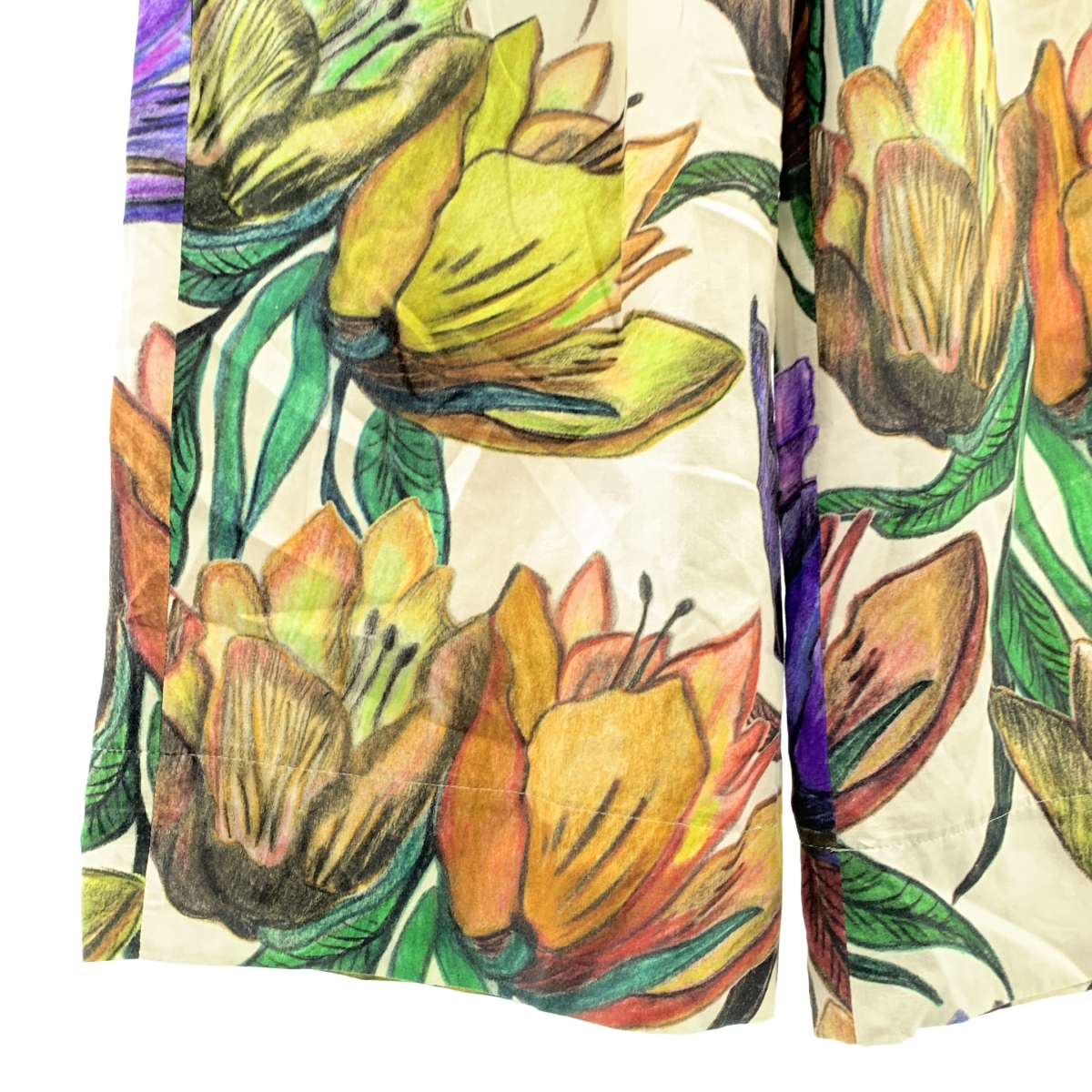 Tomorrowland BALLSEY / トゥモローランドボールジー アルジタプリント タックワイドパンツ