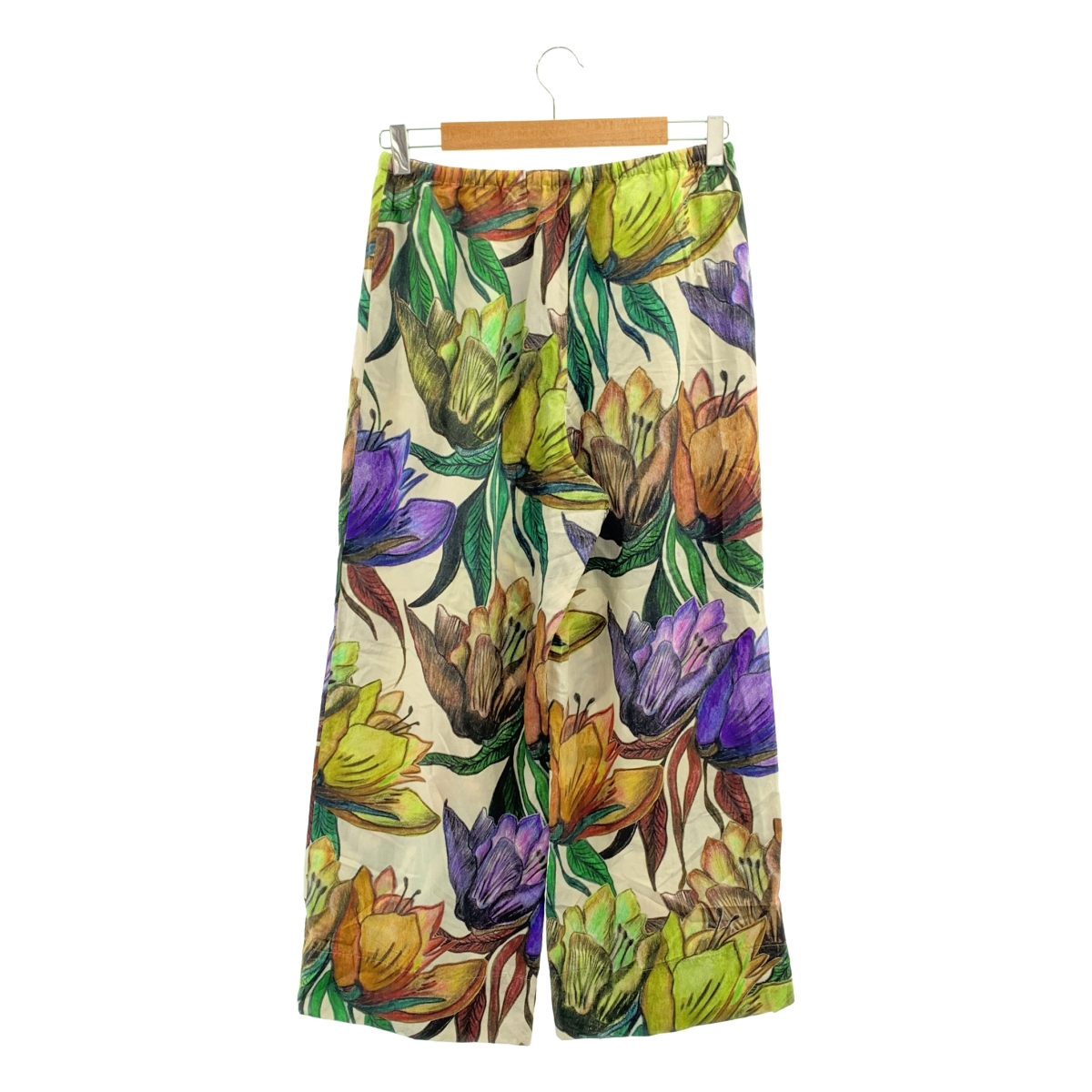 Tomorrowland BALLSEY / トゥモローランドボールジー アルジタプリント タックワイドパンツ