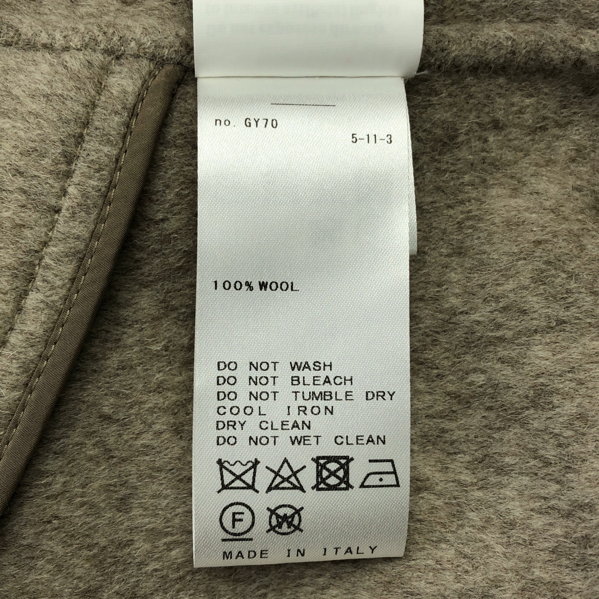 その他 Deuxieme Classe 取扱い LONG COAT ショールカラー ウール ロングコート