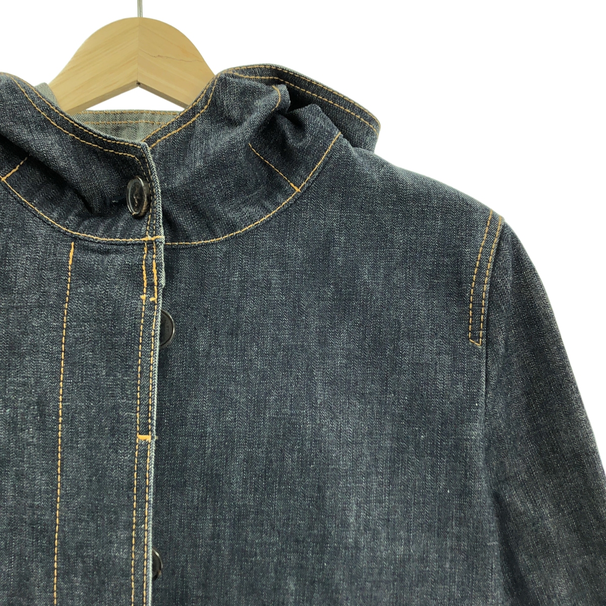 MACKINTOSH / マッキントッシュ デニム フーデッド コート