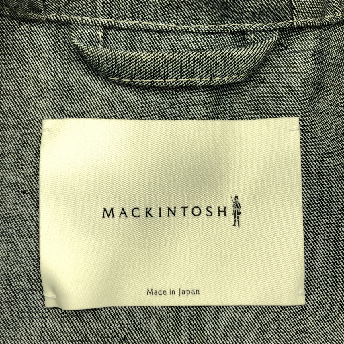 MACKINTOSH / マッキントッシュ デニム フーデッド コート