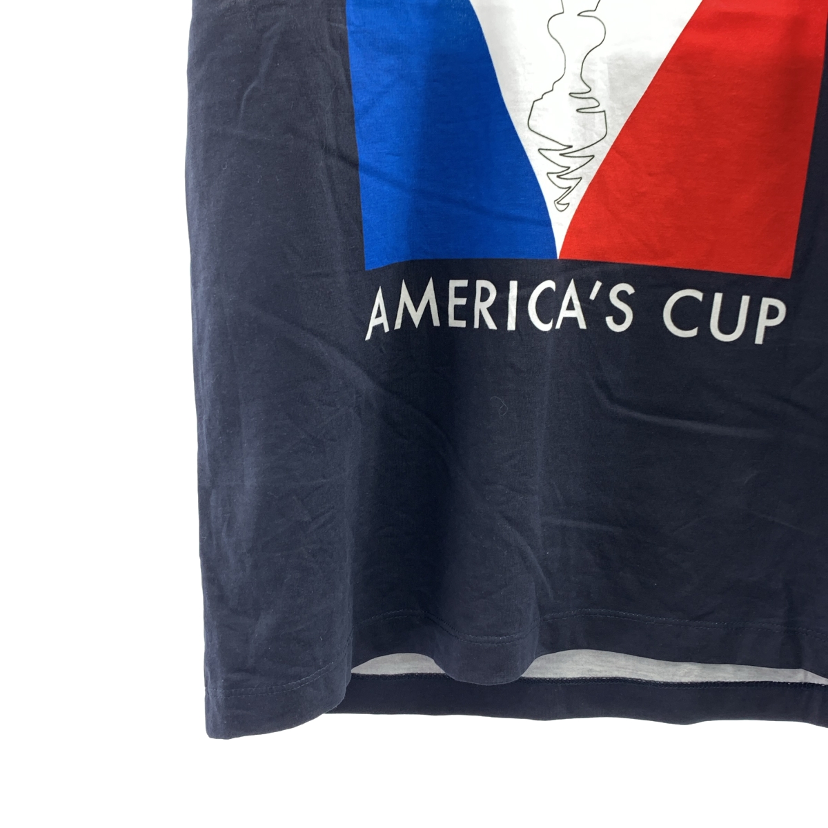 Louis Vuitton / ルイヴィトン コットン 切替 プリント Tシャツ