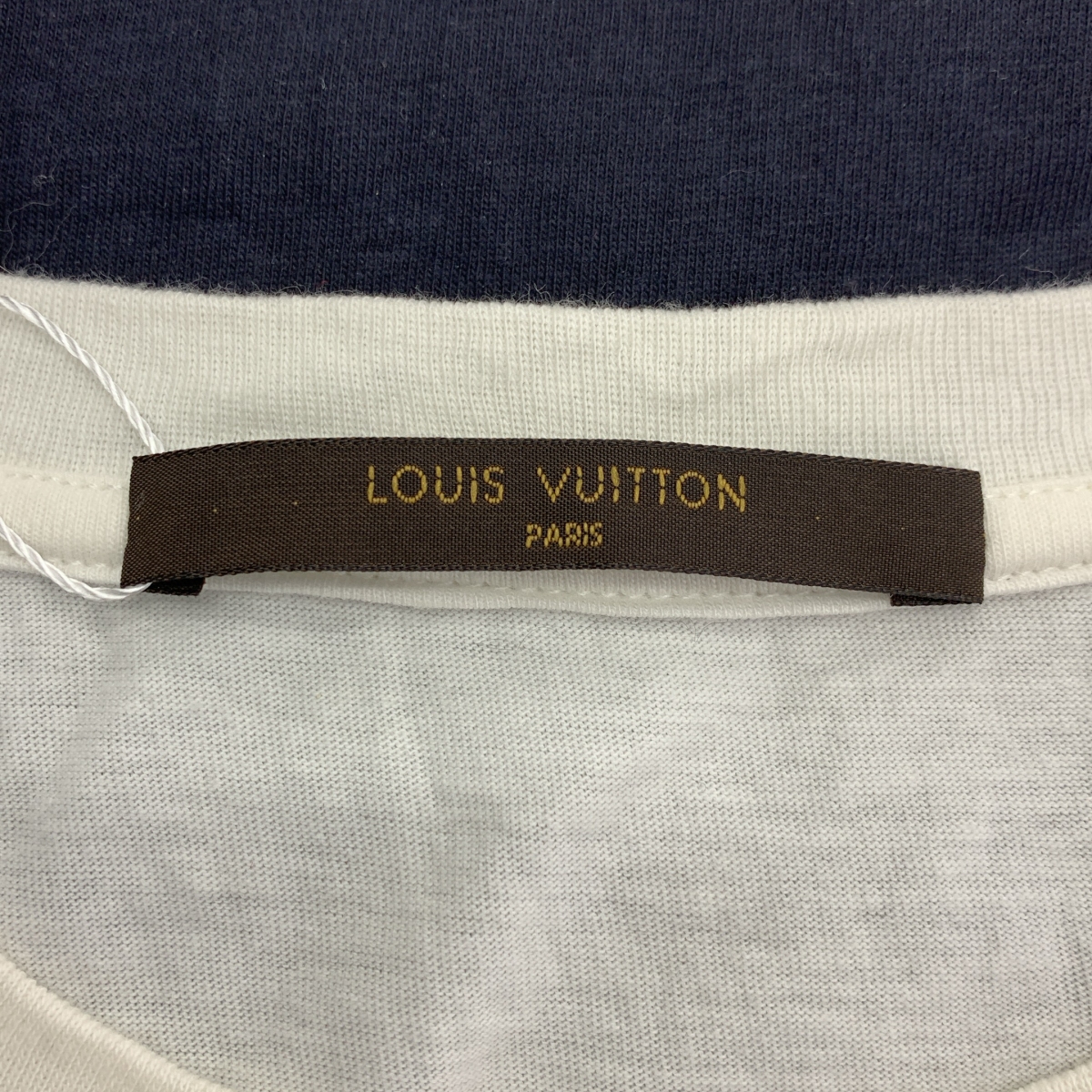 Louis Vuitton / ルイヴィトン コットン 切替 プリント Tシャツ