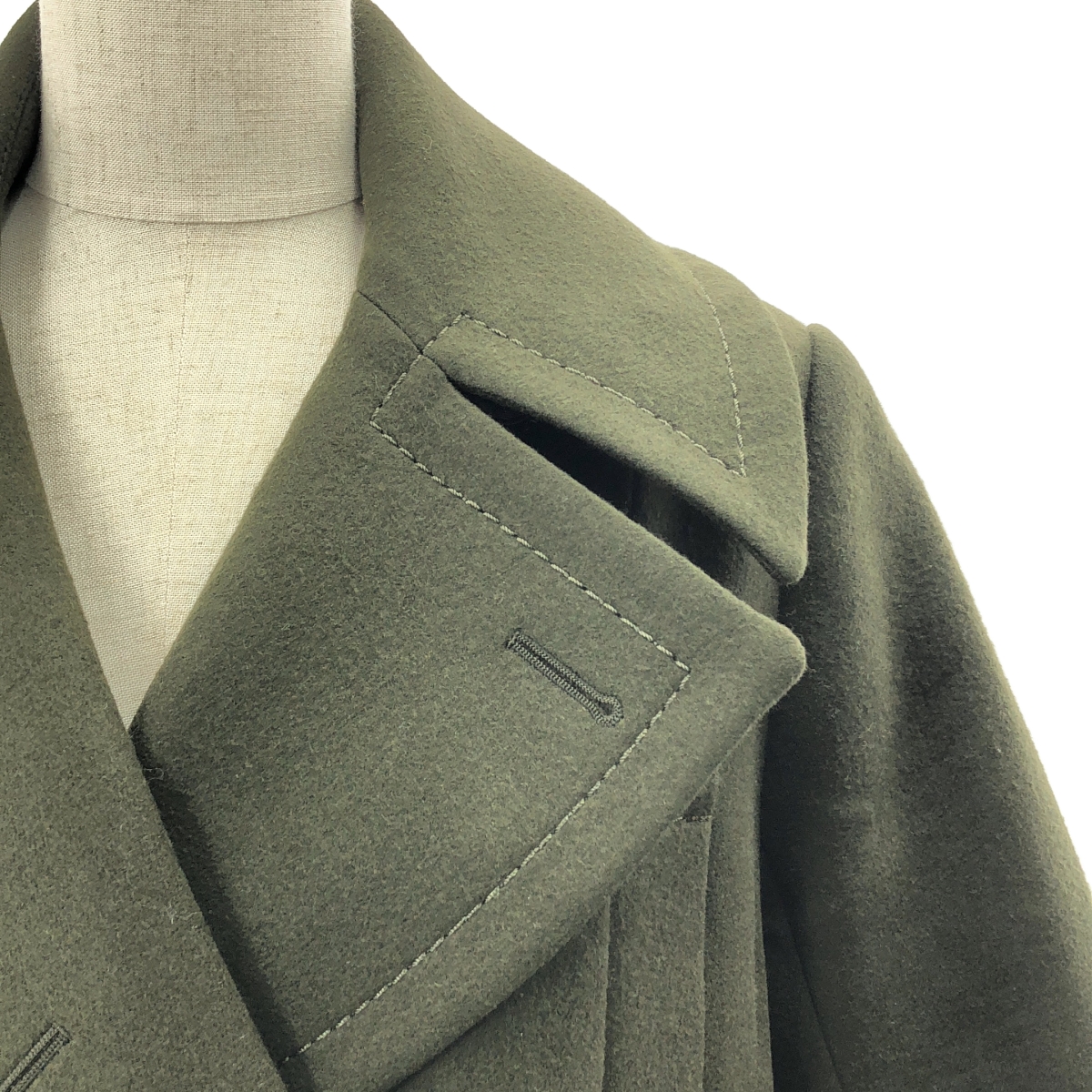 sacai / サカイ ベルトメルトンコート