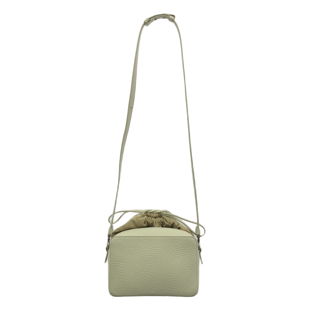 Maison Margiela / メゾンマルジェラ 5AC CAMERA CASE / SB1WG0010 ファイブエーシー 2way ショルダー付き レザー 巾着 カメラバッグ