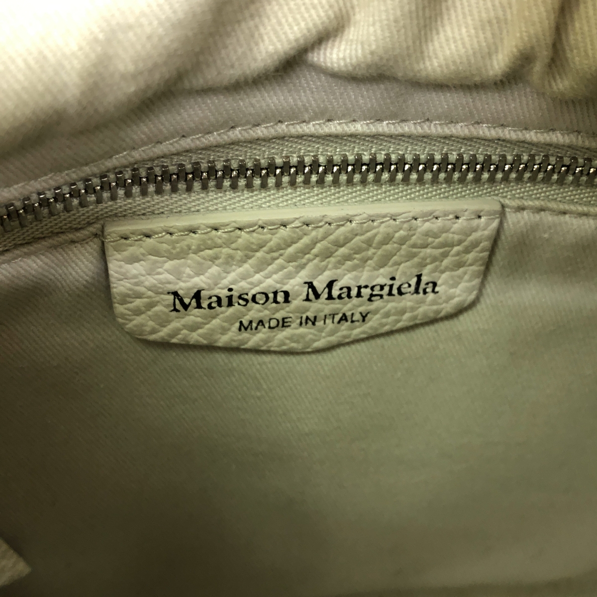 Maison Margiela / メゾンマルジェラ 5AC CAMERA CASE / SB1WG0010 ファイブエーシー 2way ショルダー付き レザー 巾着 カメラバッグ