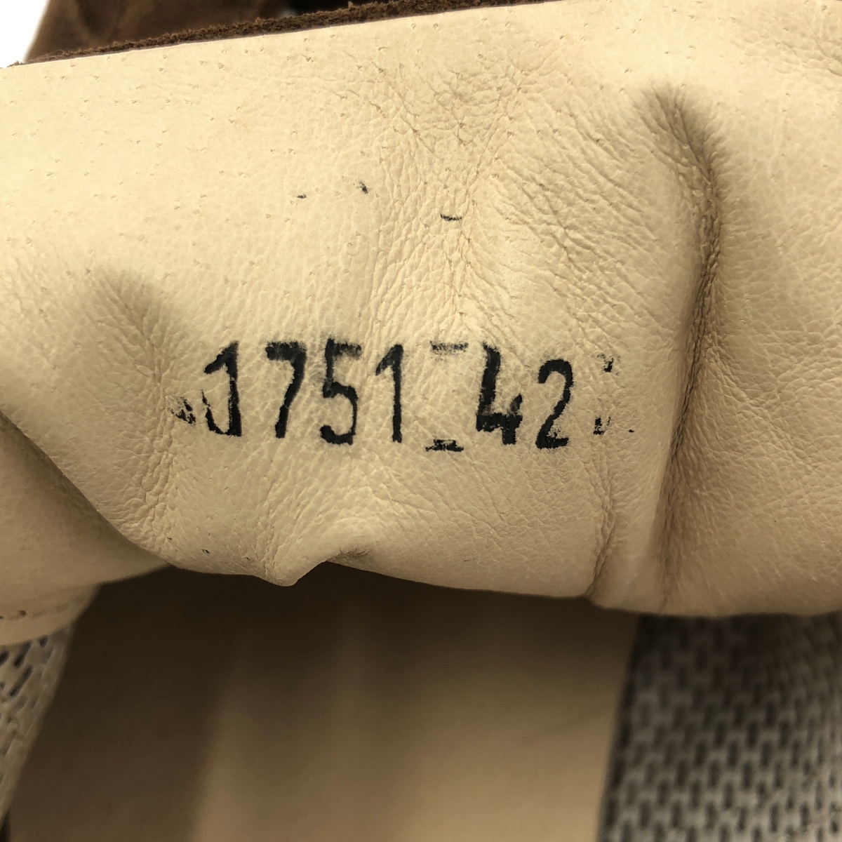 REPRODUCTION OF FOUND / リプロダクションオブファウンド × EDIFICE / GERMAN MILITARY TRAINER スエードレザー ジャーマン ミリタリートレーナー スニーカー