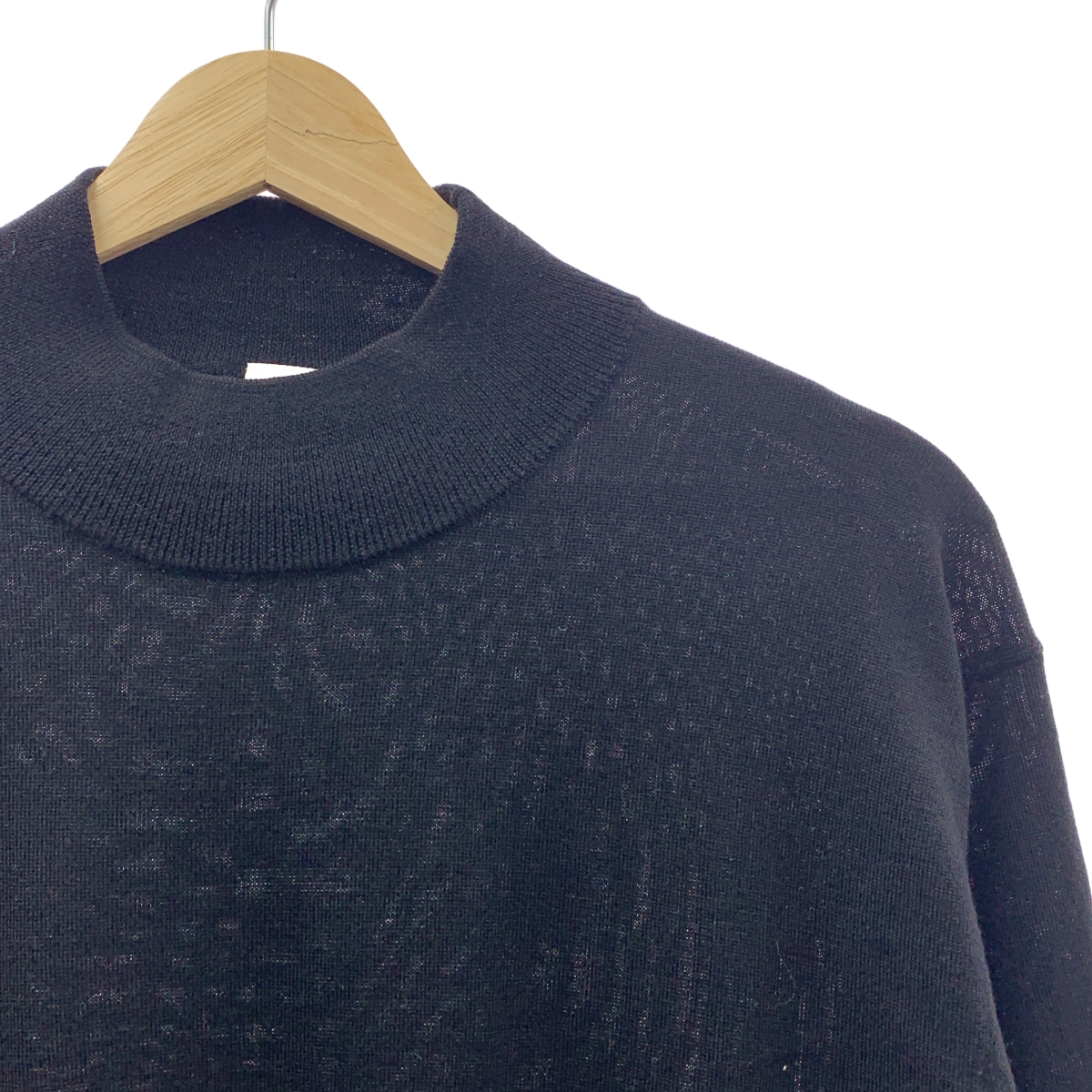 その他 16G Mock Neck / ウール モックネック ニット セーター