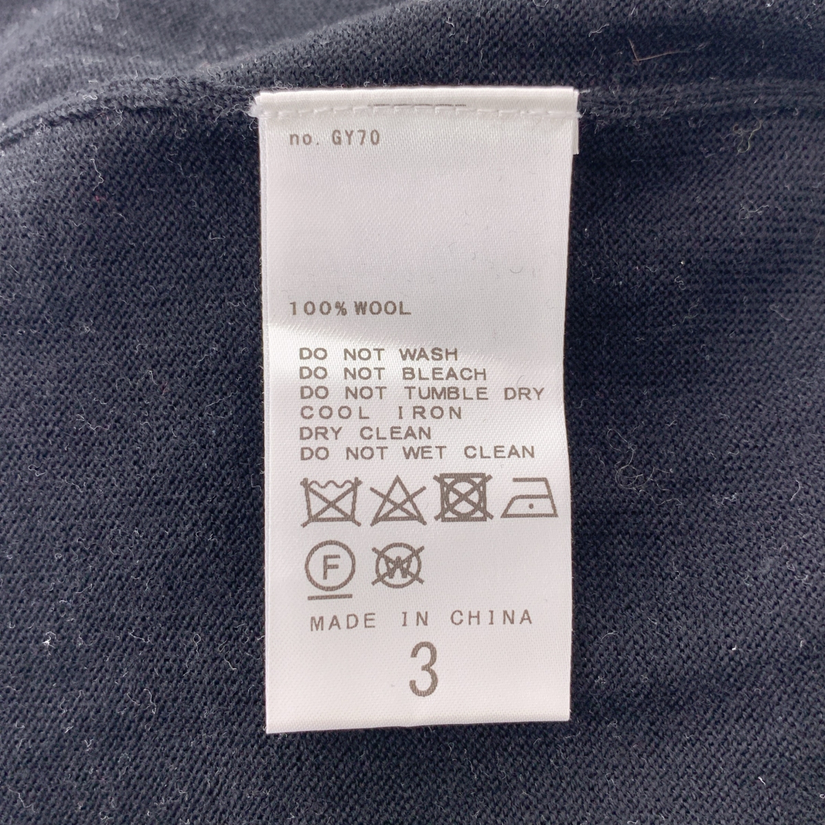 その他 16G Mock Neck / ウール モックネック ニット セーター