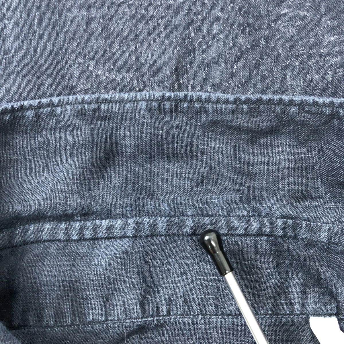 finamore / フィナモレ ホリゾンタルカラー リネン シャツ