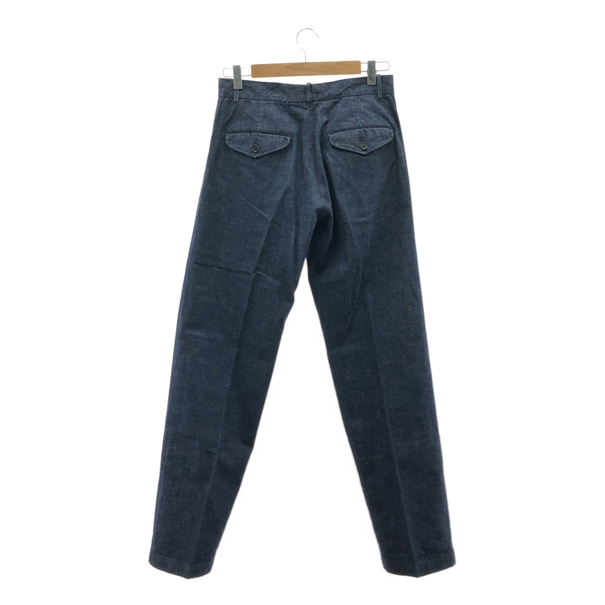 COMOLI / コモリ タック テーパード デニムパンツ