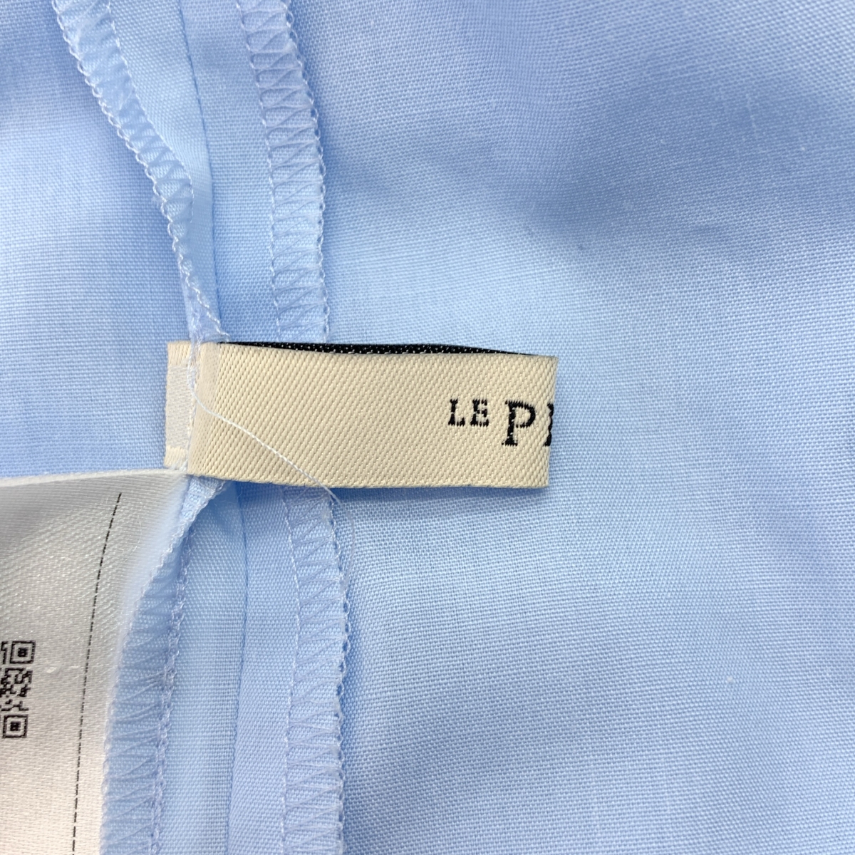 LE PHIL / ルフィル TCブロードブラウス シャツ