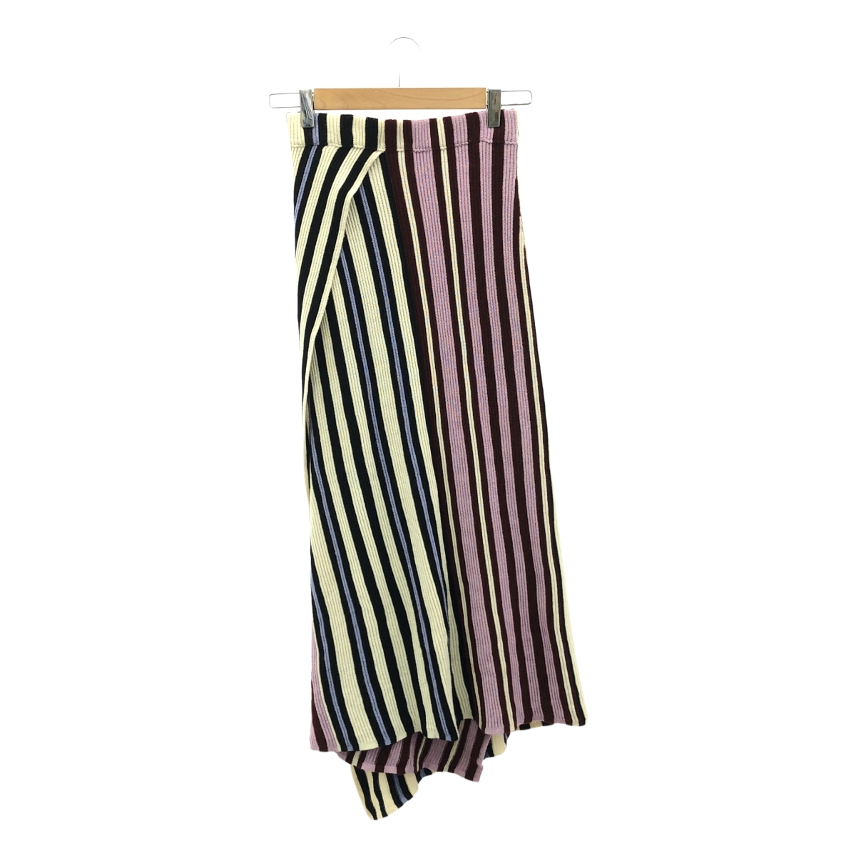 Christian Wijnants / クリスチャンワイナンツ ウールニットストライプスカート