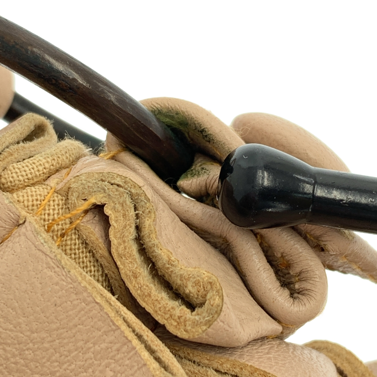 JAMIN PUECH / ジャマンピエッシュ レザー フリンジ ショルダーバッグ