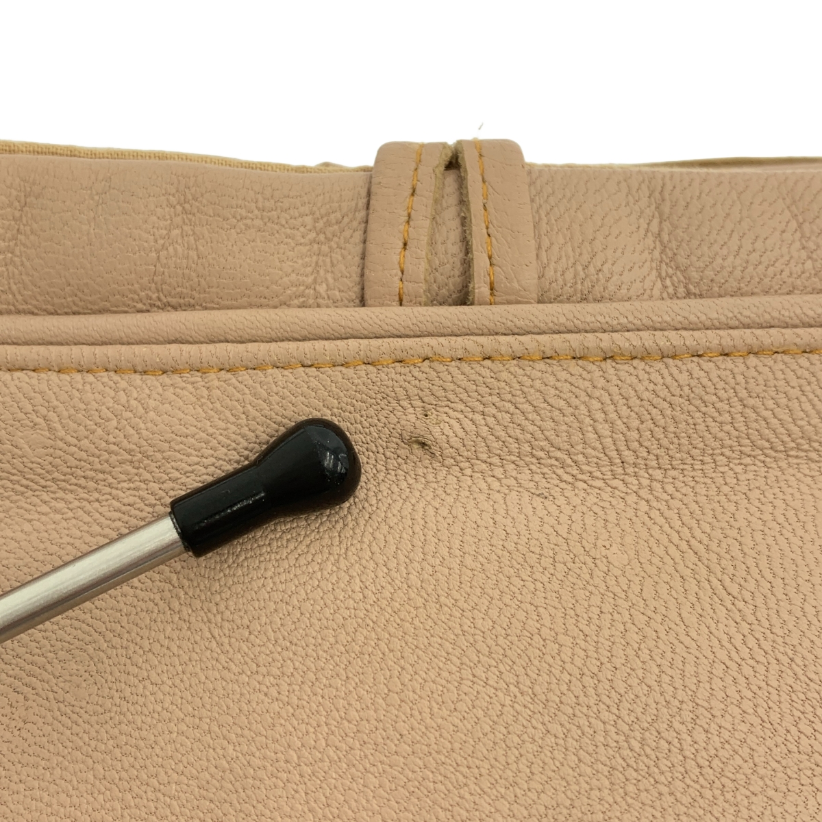 JAMIN PUECH / ジャマンピエッシュ レザー フリンジ ショルダーバッグ