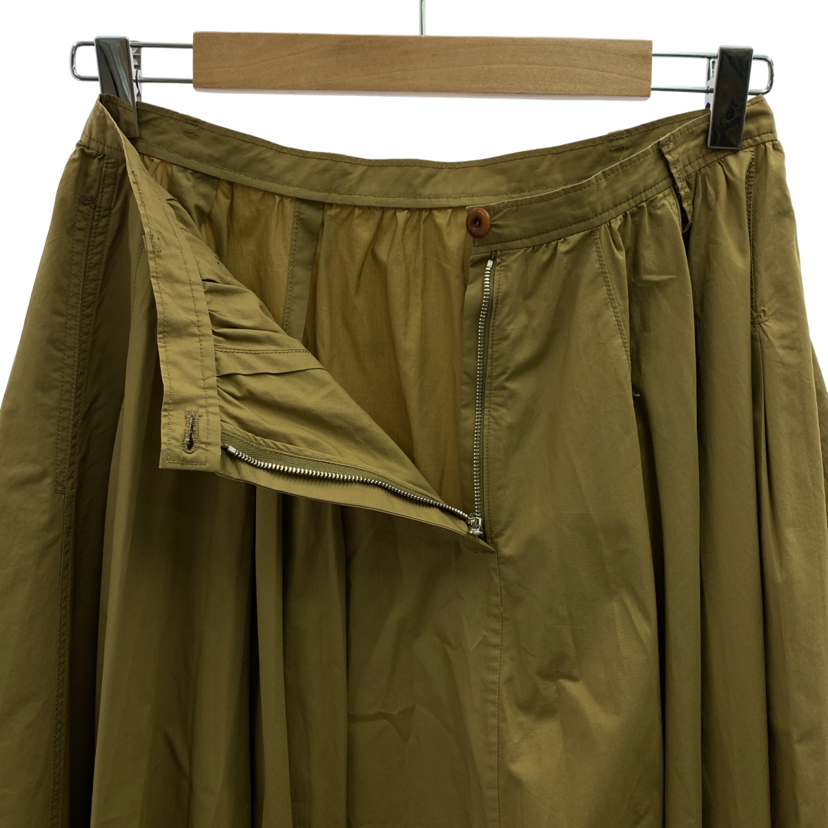 45r / フォーティファイブアール コットン ウエストギャザー ボリュームスカート