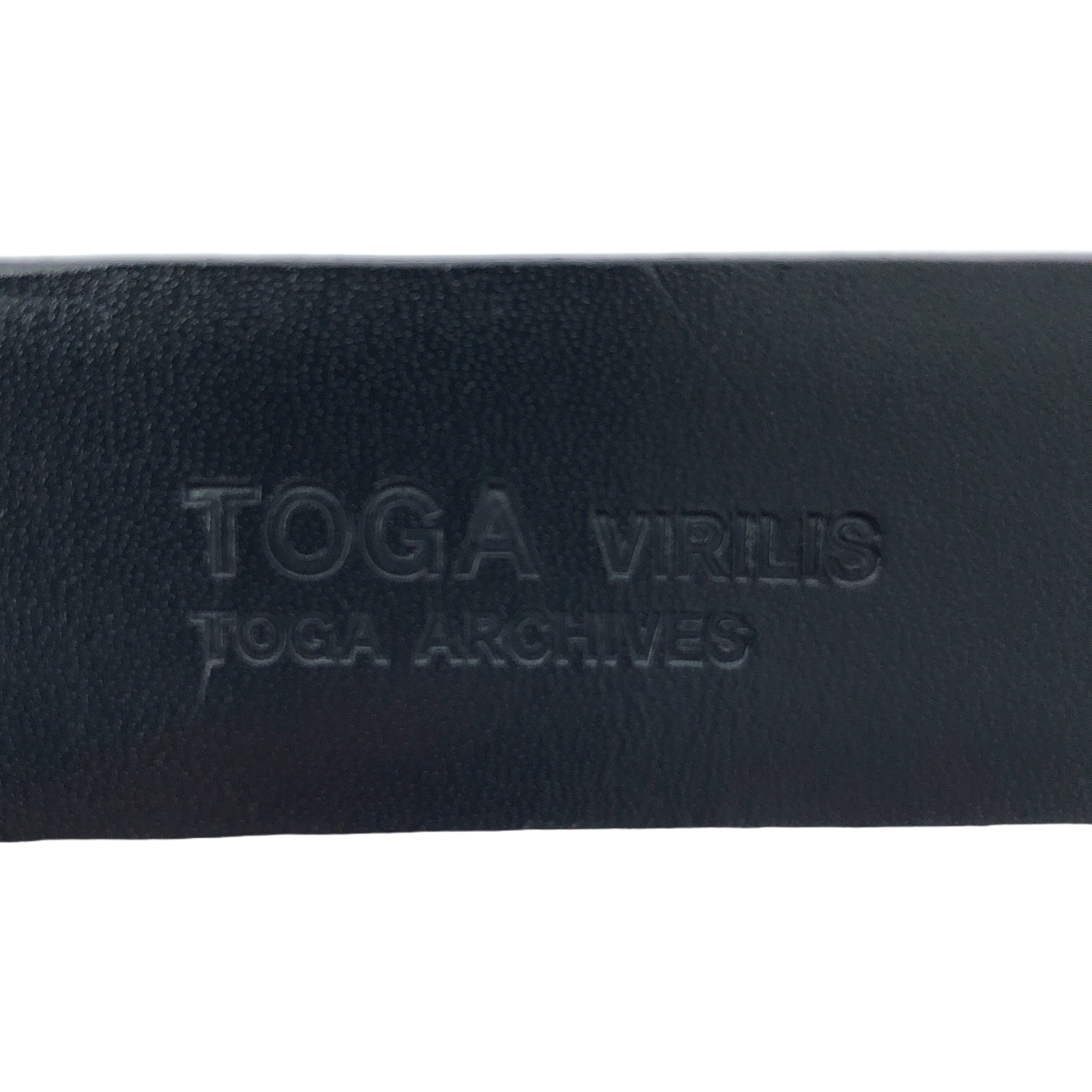 その他 Metal buckle belt / メタル バックル レザー ベルト