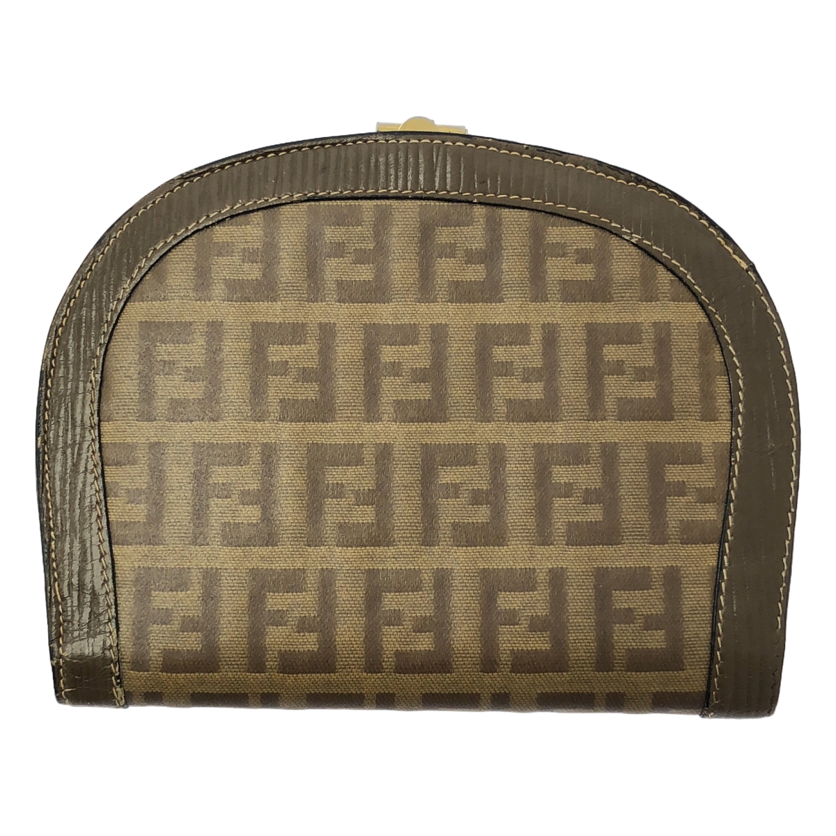 FENDI / フェンディ ズッカ柄 二つ折り 財布