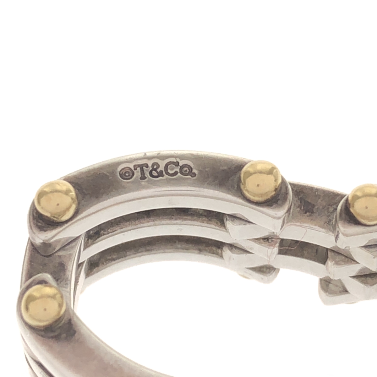 Tiffany & Co / ティファニー コンビ ゲートリング / 925 K18YG