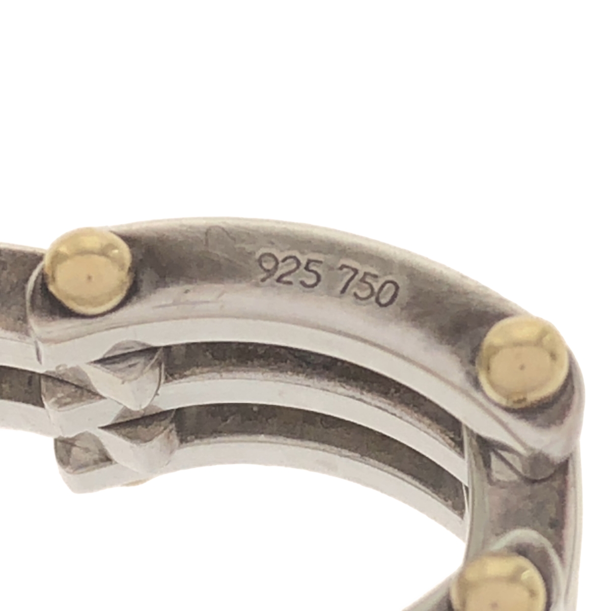 Tiffany & Co / ティファニー コンビ ゲートリング / 925 K18YG