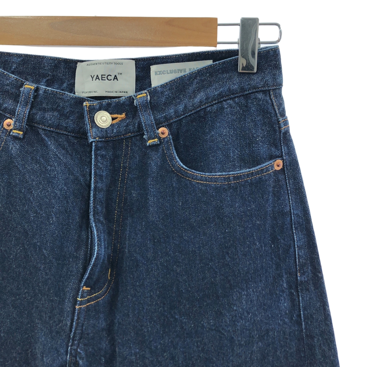 YAECA / ヤエカ DENIM PANTS WIDE TAPERED ワイド デニムパンツ