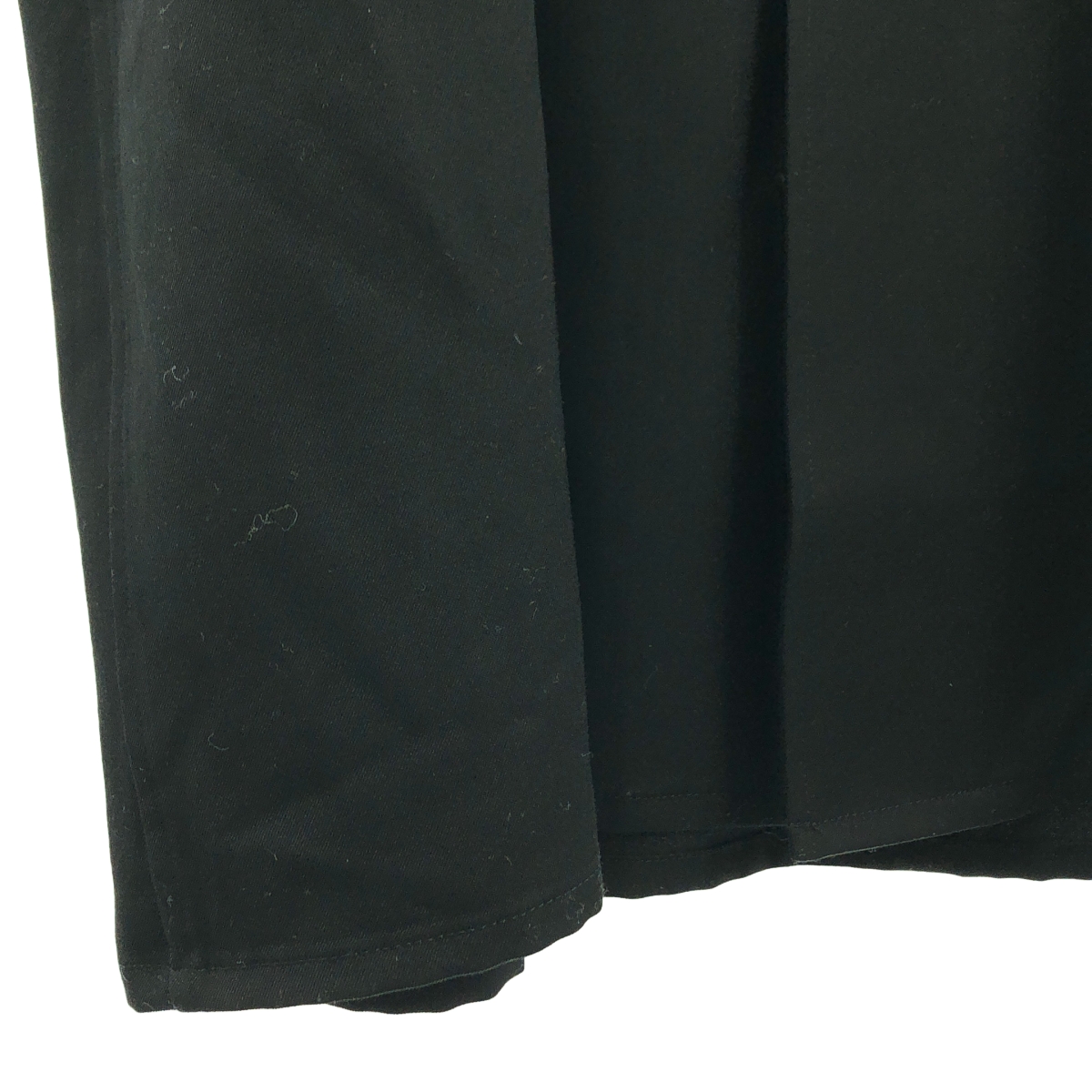 YOHJI YAMAMOTO POUR HOMME / ヨウジヤマモトプールオム シワ ギャバ ステンカラー ロング ブラウス シャツ