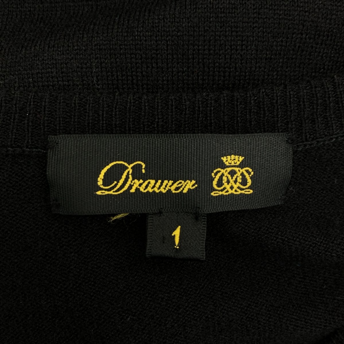 Drawer / ドゥロワー 18G ギャザースリーブ ニット ワンピース