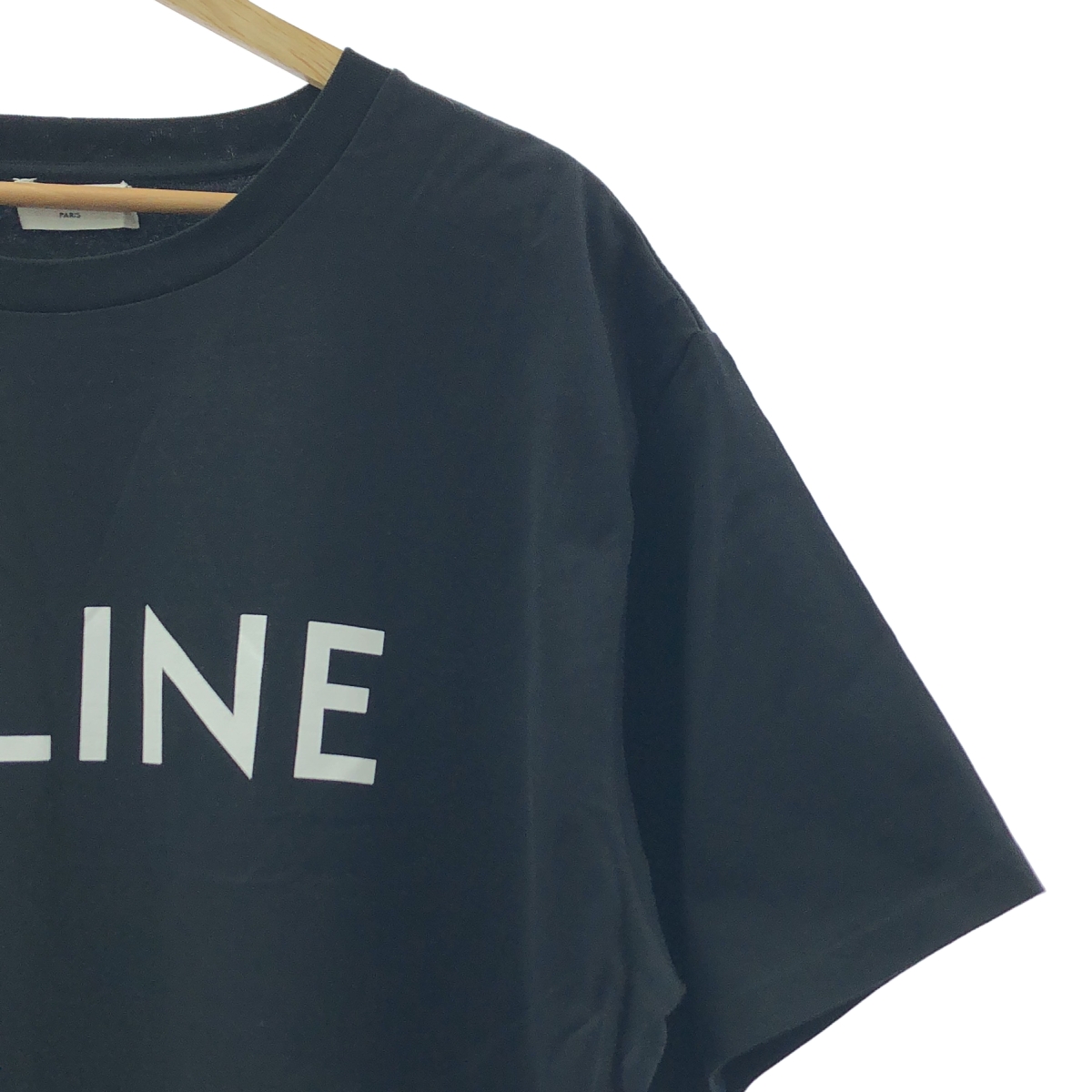 CELINE / セリーヌ スクリーンプリント ロゴ コットン ルーズ  Tシャツ