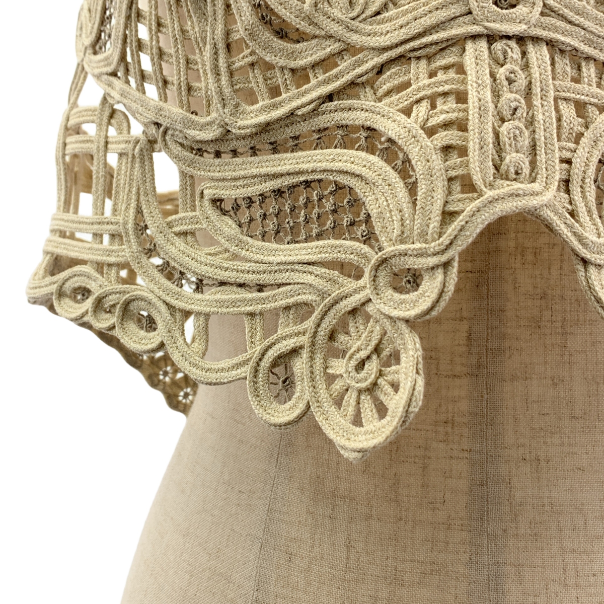 Mame Kurogouchi / マメクロゴウチ Cording Embroidery Vest  エンブロイダリー ベスト