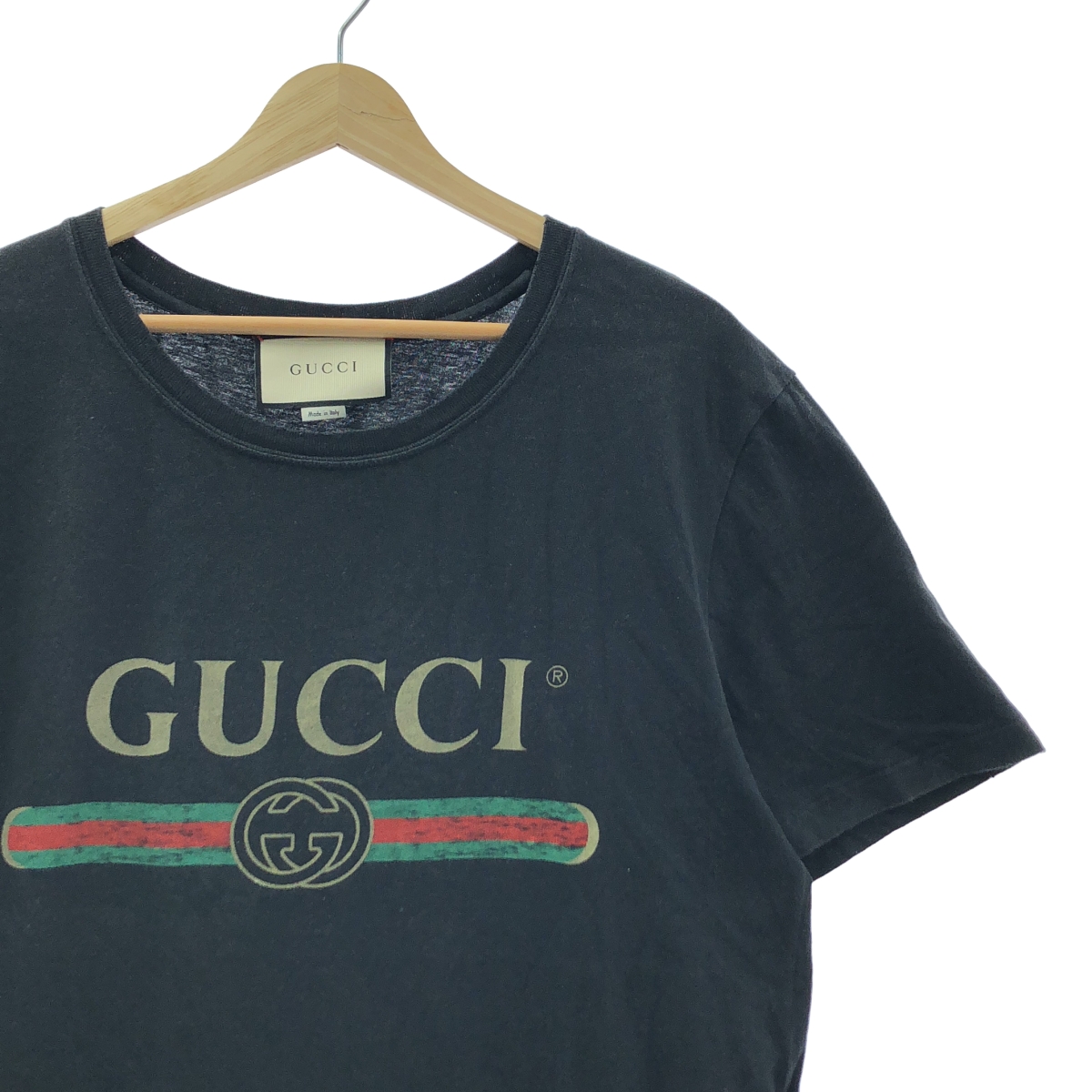 GUCCI / グッチ ロゴ ウォッシュドオーバーサイズ Tシャツ