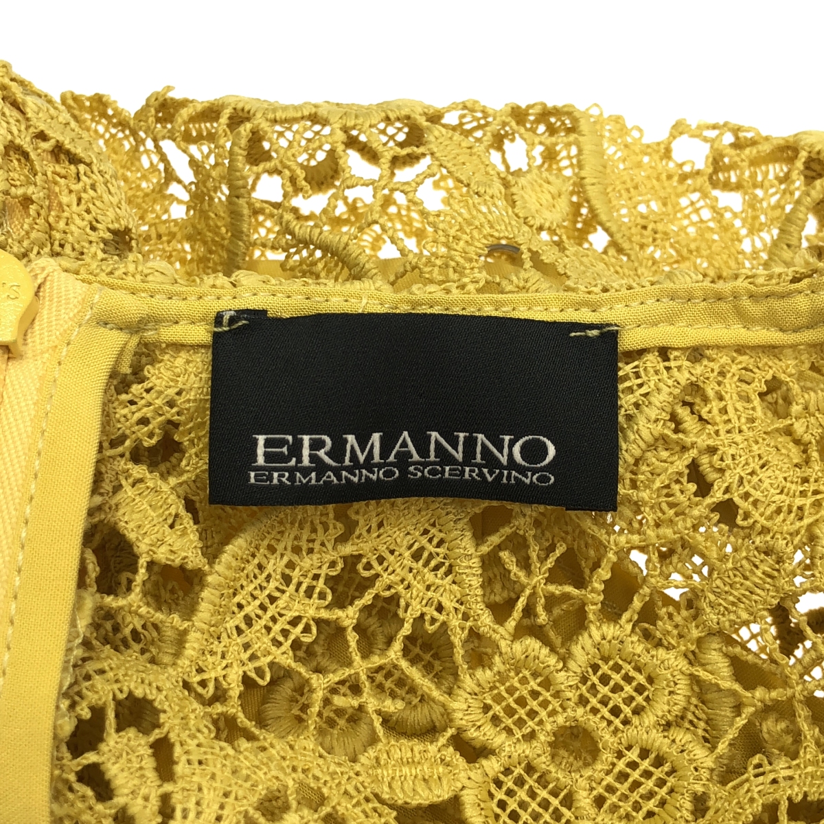 ERMANNO SCERVINO / エルマンノシェルヴィーノ レース ノースリーブ ワンピース