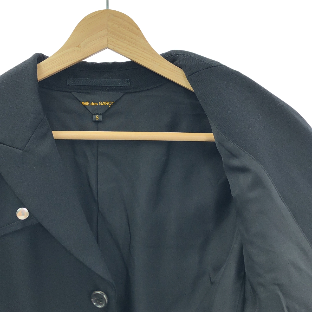 COMME des GARCONS / コムデギャルソン 18世紀のパンク 甲冑 テーラード ジャケット