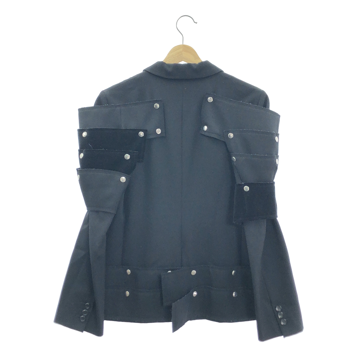 COMME des GARCONS / コムデギャルソン 18世紀のパンク 甲冑 テーラード ジャケット