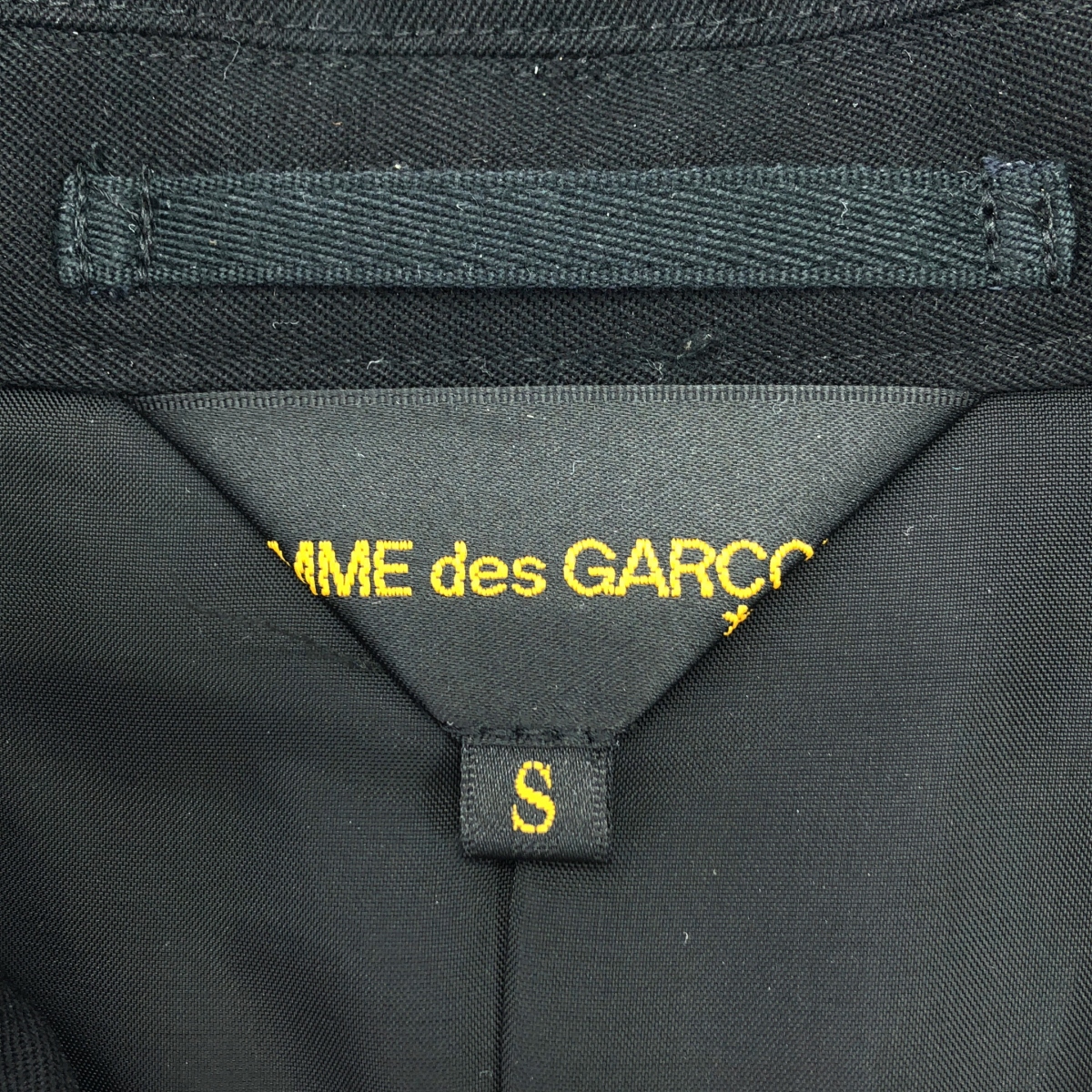 COMME des GARCONS / コムデギャルソン 18世紀のパンク 甲冑 テーラード ジャケット