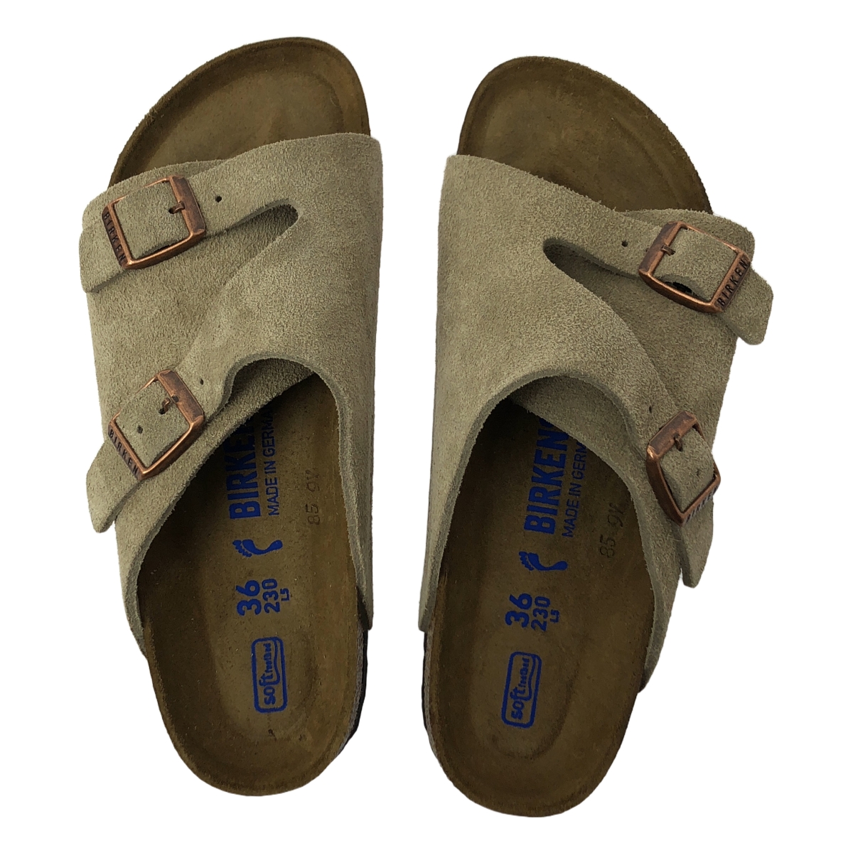 BIRKENSTOCK / ビルケンシュトック Zurich チューリッヒ スエードレザー サンダル