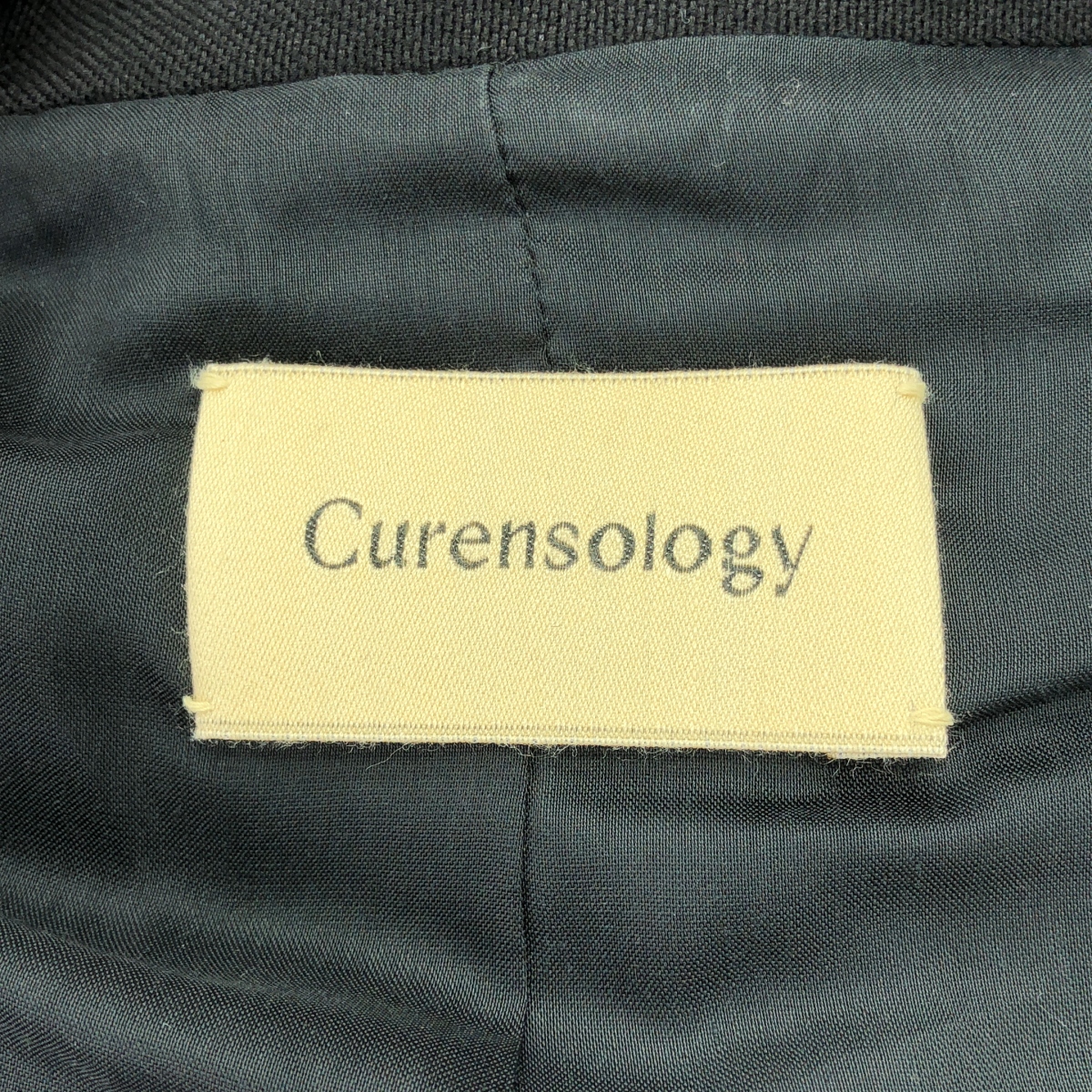 Curensology / カレンソロジー ベルテッド シングル オーバーコート / 総裏地