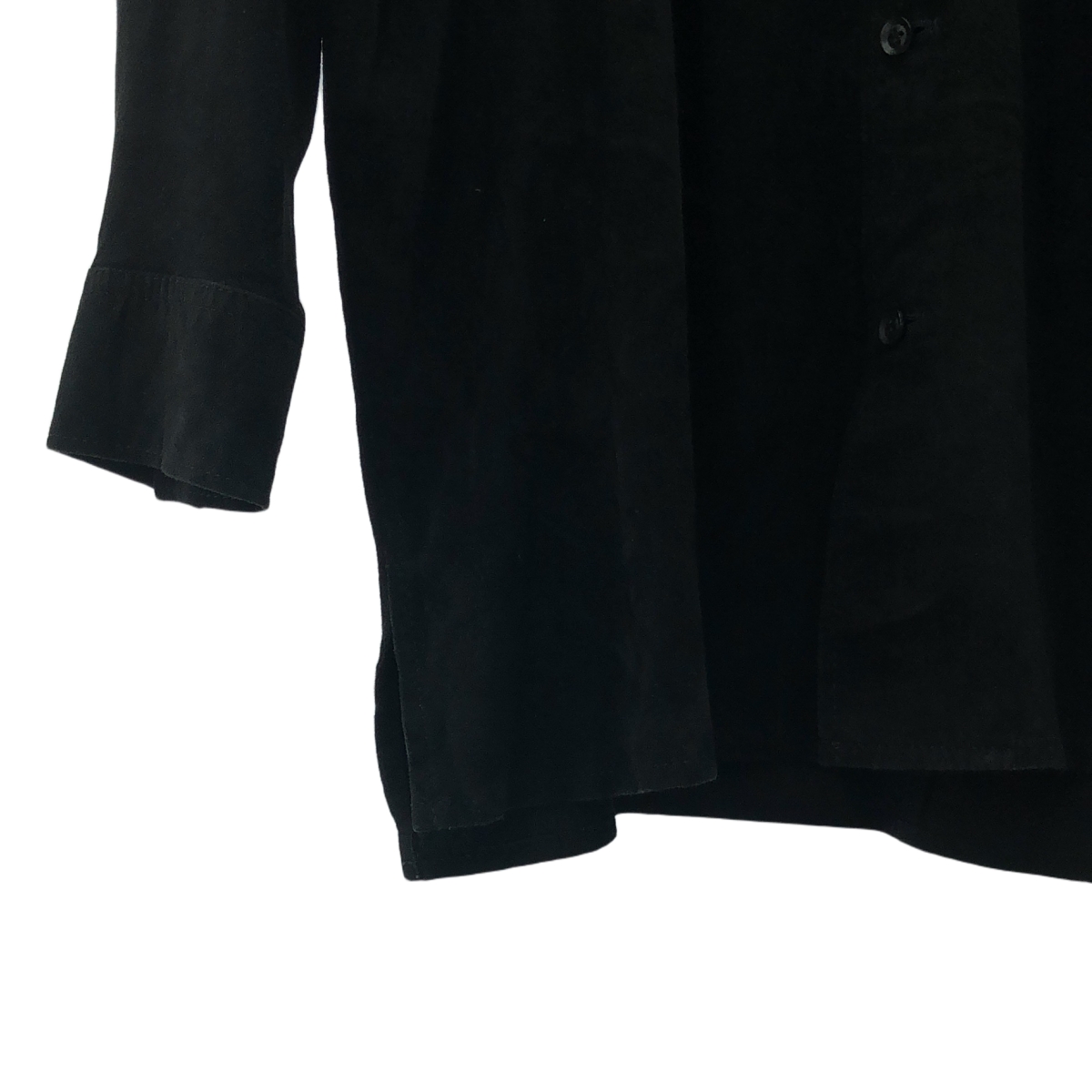 YOHJI YAMAMOTO POUR HOMME / ヨウジヤマモトプールオム × ISAMU KATAYAMA イサム カタヤマ / BACKLASH カンガルーレザー シャツ