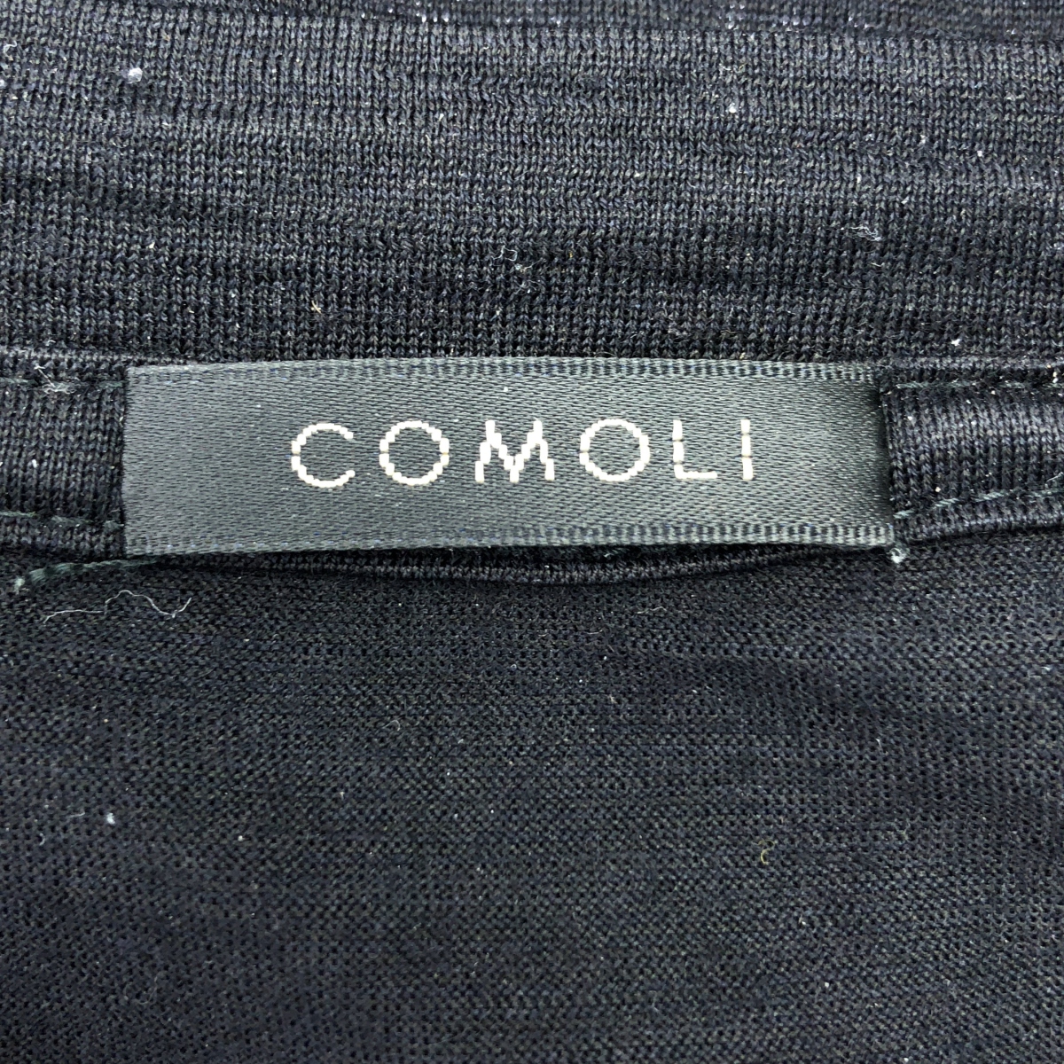 COMOLI / コモリ ウール天竺 半袖クルー Tシャツ