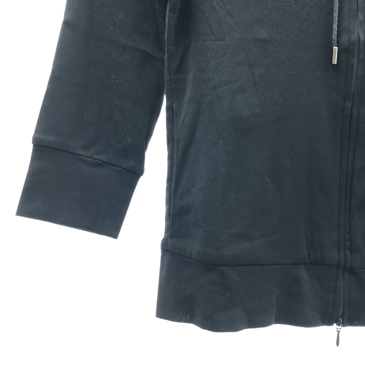 VIVIENNE TAM / ヴィヴィアンタム ビジュー装飾 ドラゴン エンブロイダリー ジップ フーディ