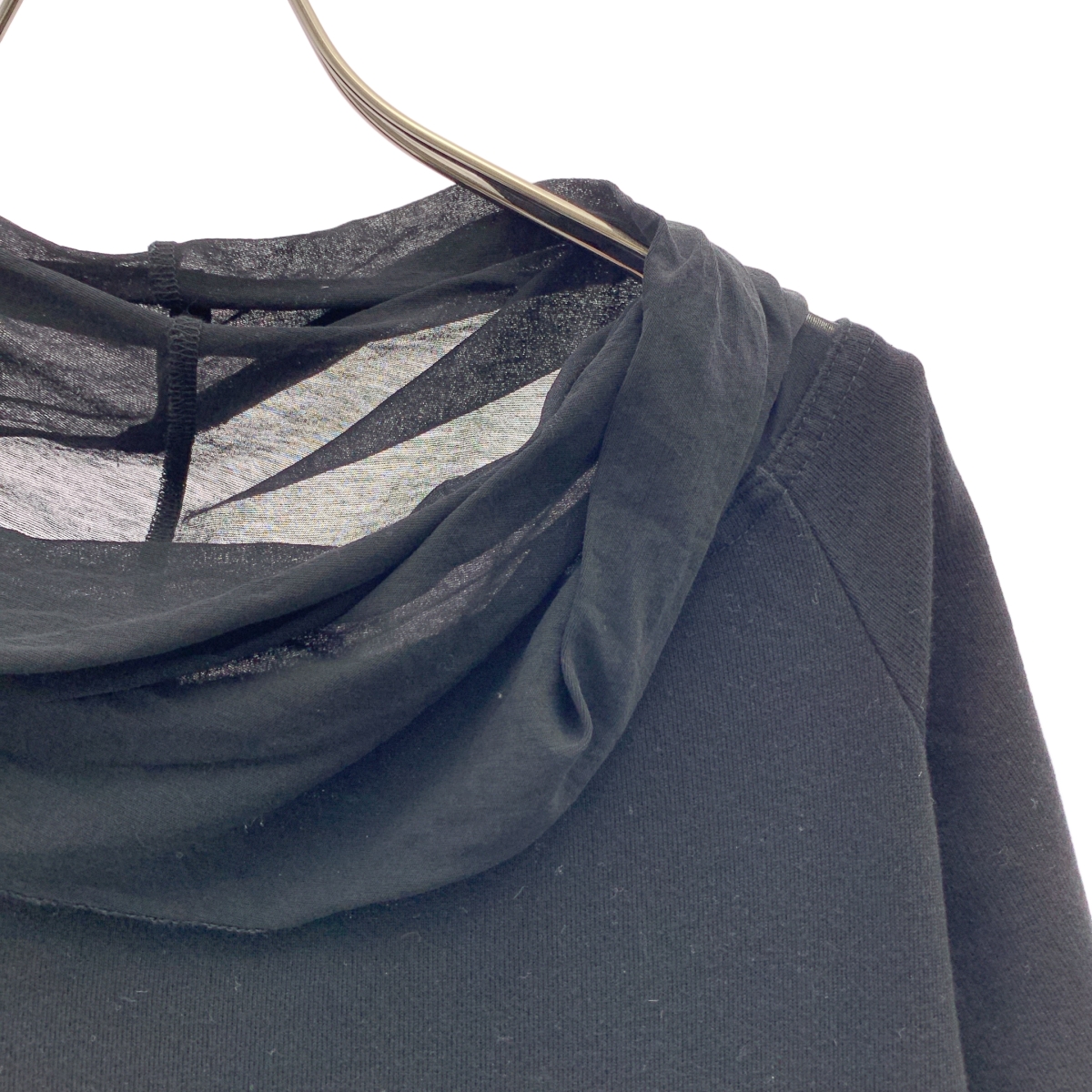 LIMI feu / リミフゥ シアーネック スウェット トレーナー