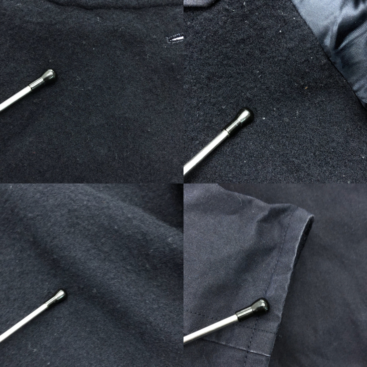 COMOLI / コモリ コットン フーデッドコート