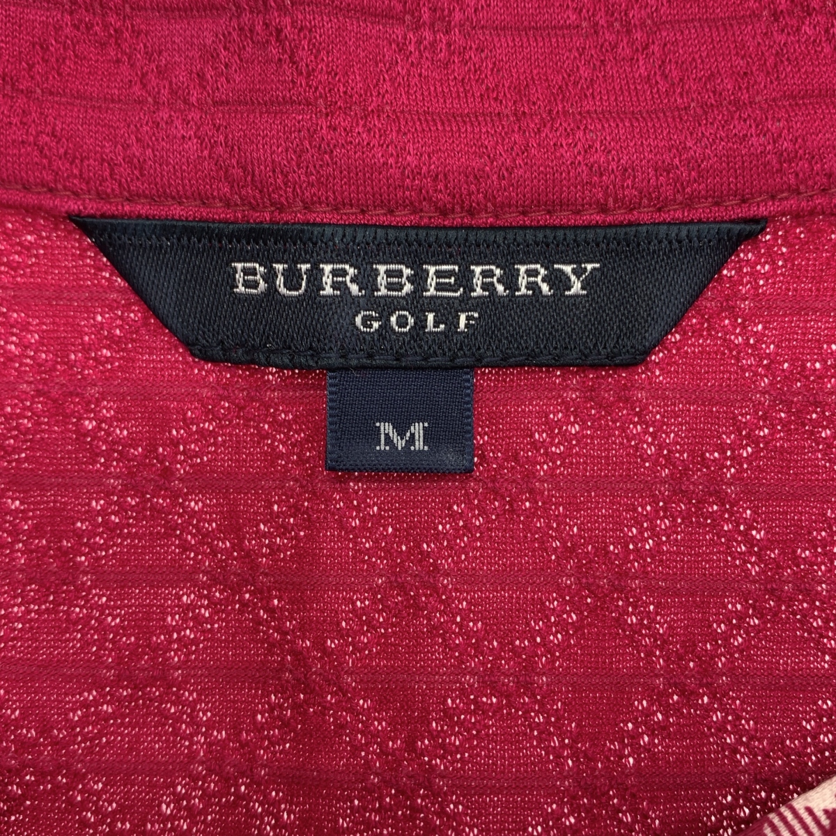 Burberry / バーバリー golf / ハーフジップ カットソー