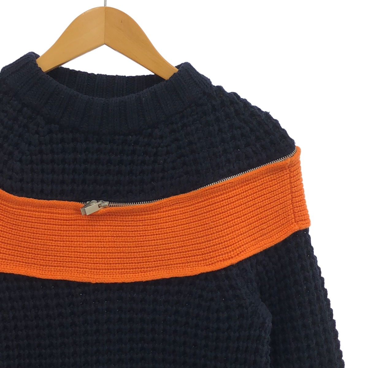 sacai / サカイ zip attachment knit ジップ アタッチメント ニット