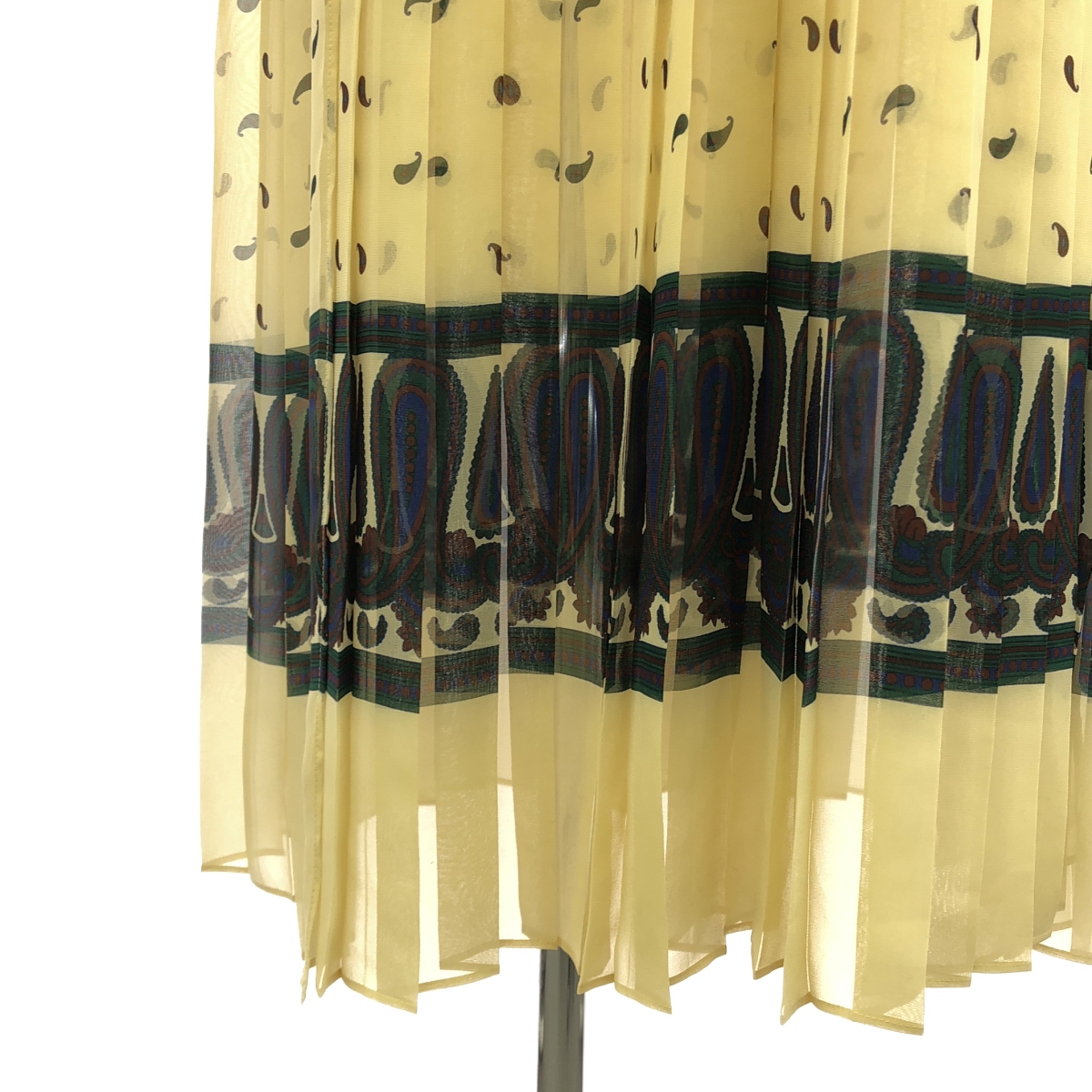 sacai / サカイ Paisley Printed Dress  ペイズリープリント / プリーツ ドレス ワンピース