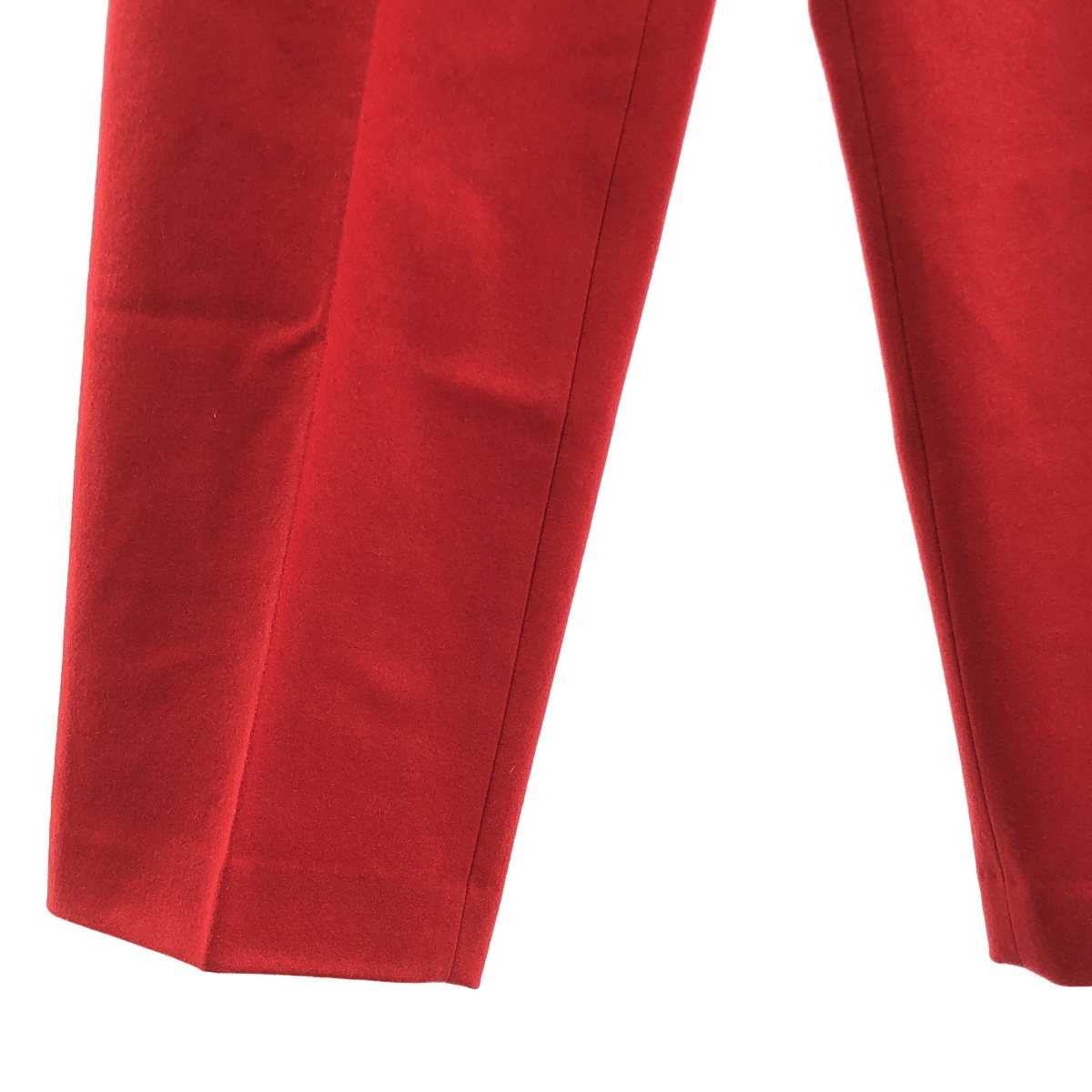 その他 ウールフランネル ダブルアジャスター ポケット ワイド カーゴパンツ